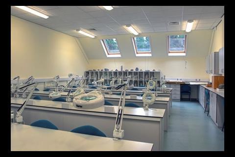 Boyes Rees' Glamorgan University laboratory building